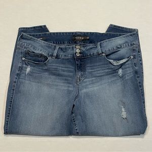 Torrid Jegging Plus Size Denim Jeans Women’s Sz 26R